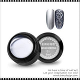 Metallic art gel