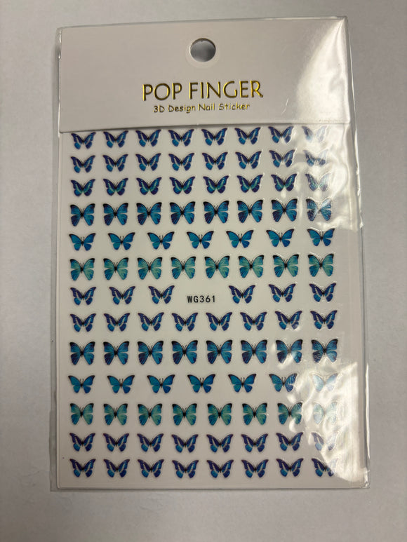 Butterfly decals