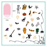 Small stamping plate - Haunted Doodle CJSH-38