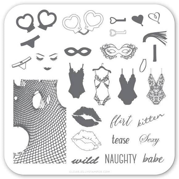 Stamping Plate Small - Risque CJSV-07