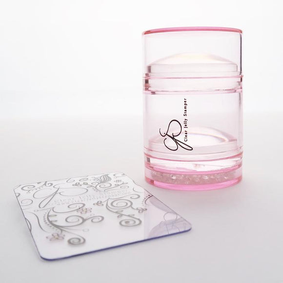 Clear Jelly The Pink Big Bling Stamper
