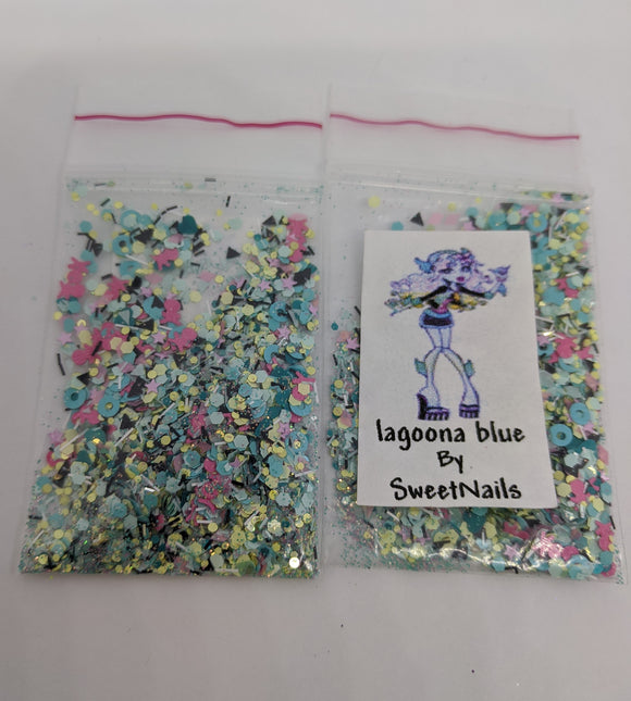 Glitter mix - Lagoona Blue